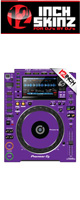 ͽբ12inch SKINZ / Pioneer CDJ-2000NXS2 Skinz (Purple) ڥ CDJ-2000NXS2ѥ