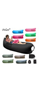 Polan (ݥ) / nflatable Sleeping Bag,Portable Beach Lazy Bag,Air Sleep Sofa Lounge,Sleeping air bed,Hangout Camping Bed,Sofa,Couch (black) ԥե - ȥɥå -