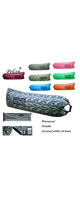 Polan (ݥ) / nflatable Sleeping Bag,Portable Beach Lazy Bag,Air Sleep Sofa Lounge,Sleeping air bed,Hangout Camping Bed,Sofa,Couch ( navy green ) ԥե - ȥɥå -