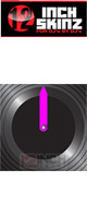 ͽբ12inch SKINZ / Control Vinyl Labels (Black / Neon Pink) (41å) ڥȥ쥳ѥ٥