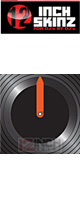 ͽբ12inch SKINZ / Control Vinyl Labels (Black / Neon Orange) (41å) ڥȥ쥳ѥ٥