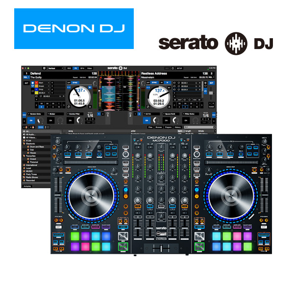 DENON DJ新商品！24bitサウンド4チャンネルSerato DJコントローラー