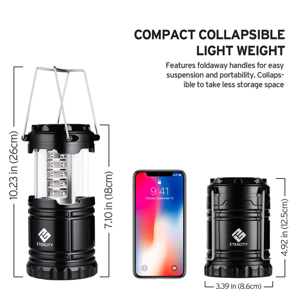 Etekcity Led Camping Lantern (2 Pack) CL30