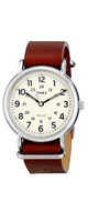 TIMEX(å) / Weekender Leather Slip-Thru Strap Watch (Brown / T2P495) - ӻ -