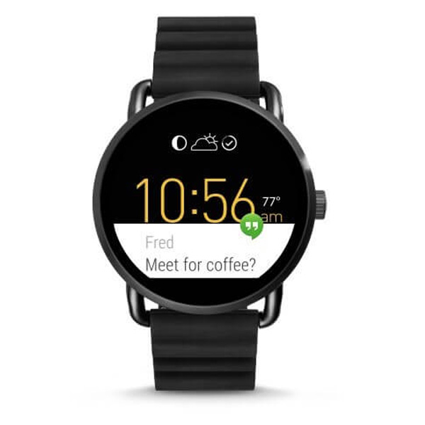 Fossil(フォッシル) ／Q Wander Silicone Touchscreen (FTW2103 ...