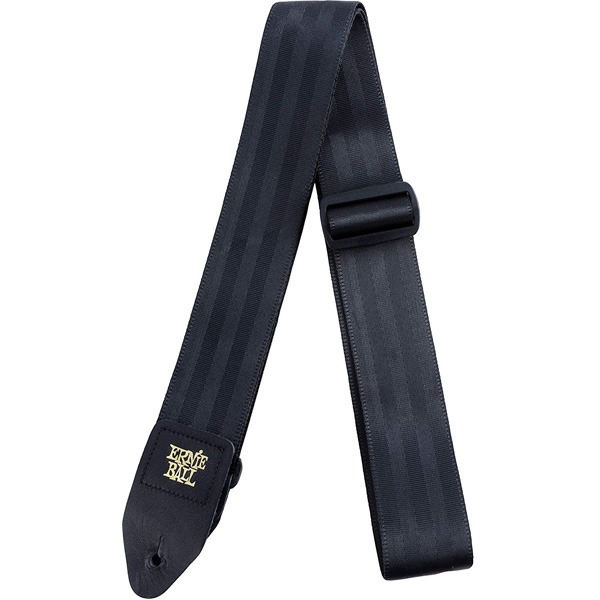 ErnieBall(アーニーボール) ／ 2” SEATBELT WEBBING STRAP (Black