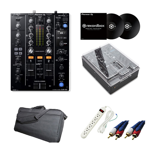 PioneerDJ DJM-450 デッキセーバー付きpioneerdj - DJ機材