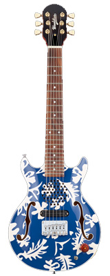 Woodstics / Woodstics Guitars WS-MINI ALOHA BLUE  WHITE ALOHA - ¢ ߥ˥쥭 - ڲ  ǥ