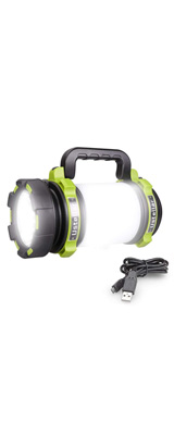 Ustellar / 1000lm Rechargeable CREE LED Spotlight - LED 󥿥  USB ż IPX4ɿ ޥ۽Ŵ -