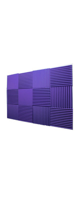 Mybecca / Acoustic Panels Studio Foam Purple (30.530.5 x 2.5cm) 12ĥѥå - ۲ -