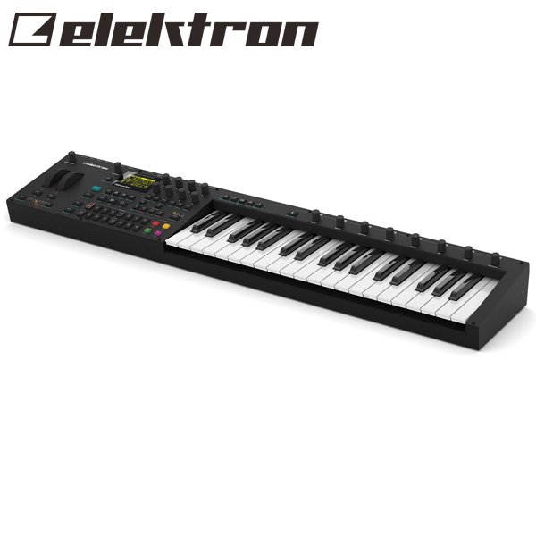 Elektron】FM音源搭載の8ボイス・デジタル・シンセサイザー37鍵モデル 
