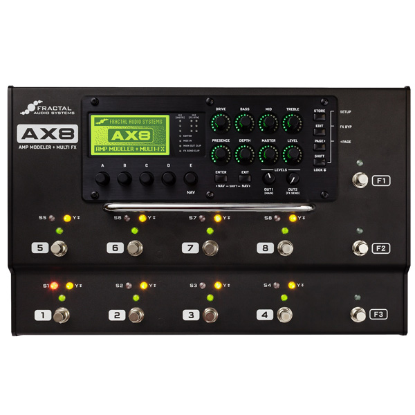 Fractal audio AX8 / フラクタル アンプシミュレーター - エフェクター