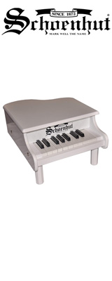 Schoenhut(ϥå) /  189W Mini Baby Grand Piano (White) 18 ȥԥ
