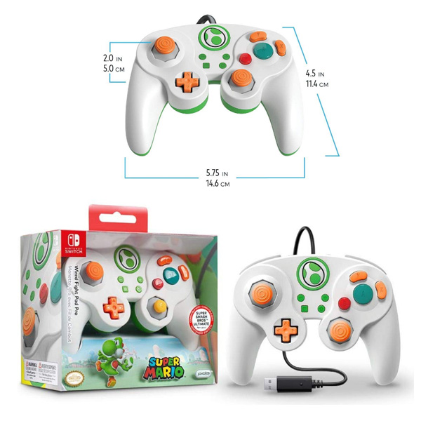 PDP ／ Yoshi ヨッシー ／ 海外限定品 公式ライセンス品 ／ Nintendo Switch用 USB … の激安通販 |  ミュージックハウスフレンズ