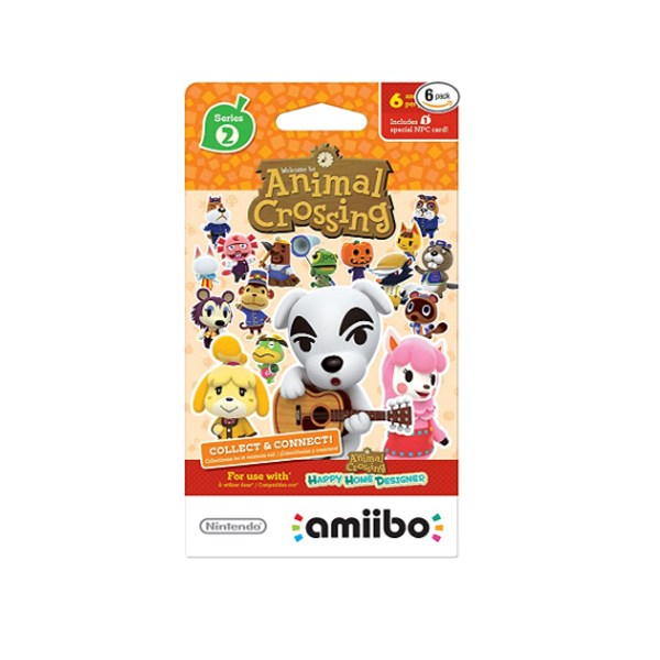 Nintendo(ニンテンドー/任天堂) / Animal Crossing amiibo Cards / どうぶつの森 海外仕様 / シリーズ2 / 6枚 amiiboカード ゲーム