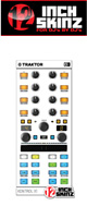 ͽբ12inch SKINZ / Native Instruments Kontrol X1 MK2 Skinz (White/Gray) KONTROL X1 MK2 ѥ