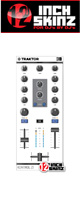 ͽբ12inch SKINZ / Native Instruments Kontrol Z1 Skinz (White/Gray) KONTROLZ1ѥ