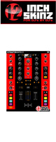 ͽբ12inch SKINZ / Native Instruments TRAKTOR KONTROL Z2 Skinz (Black/Red) Z2 ѥ