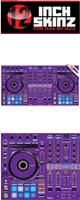 ͽբ12inch SKINZ / Pioneer DDJ-RX SKINZ(Purple) DDJ-RXѥ 