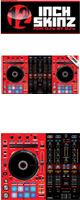 ͽբ12inch SKINZ / Pioneer DDJ-RX SKINZ(Red/Black) DDJ-RXѥ 