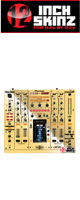 ͽբ12inch SKINZ / Pioneer DJM-2000NXS SKINZ Metallics (Mirror Gold) - DJM-2000NXSѥ