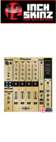 ͽբ12inch SKINZ / Pioneer DJM-800 SKINZ Brushed Gold) - DJM-800ѥ