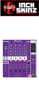 ͽբ12inch SKINZ / Pioneer DJM-800 SKINZ Purple) - DJM-800ѥ