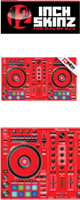 ͽբ12inch SKINZ / Pioneer DDJ-RR SKINZ (RED) DDJ-RRѥ