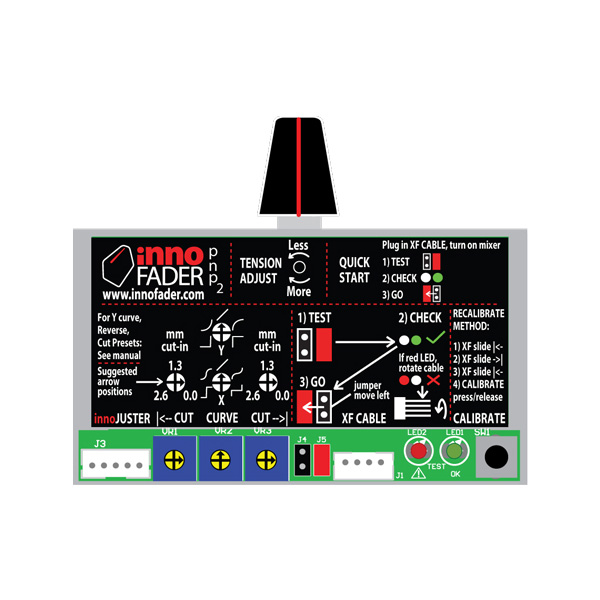 Audio Innovate(オーディオ イノベート) / Innofader PNP2 【日本語マニュアル付き】 交換フェーダー