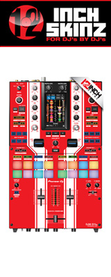 ͽբ12inch SKINZ / Pioneer DJM-S11 SKINZ Special Edition Colors (RED) DJM-S11ѥ