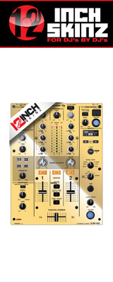 ͽբ12inch SKINZ / Pioneer DJM-450 SKINZ Metallics (MIRROR GOLD) DJM-450ѥ
