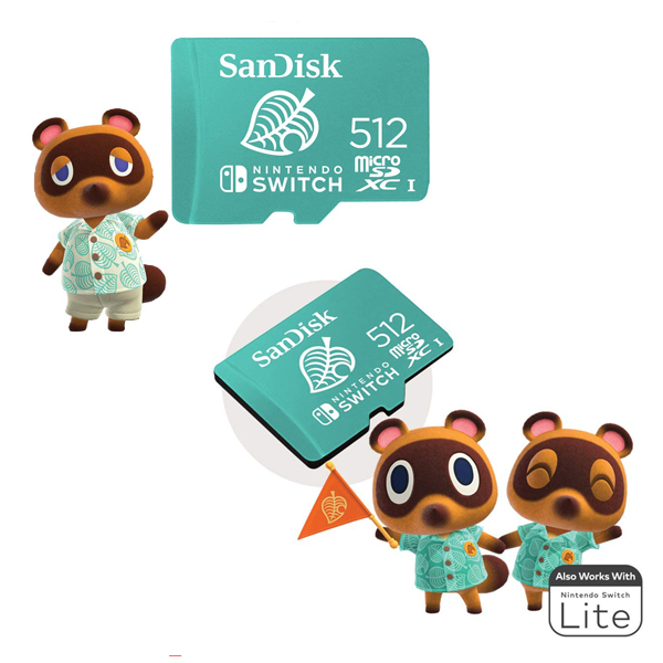 SanDisk(サンディスク) ／ 512GB Animal Crossing どうぶつの森 葉っぱ ...