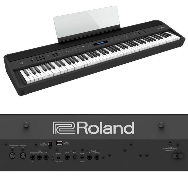 ご予約受付 Roland(ローランド) ／ FP-90X-BK ／ ポータブル・電子ピアノ の激安通販 ミュージックハウスフレンズ