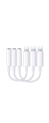 Apple MFiǧڡ Lightning - 3.5 mm Ѵ ץ (3ĥѥå) ͢ʡ