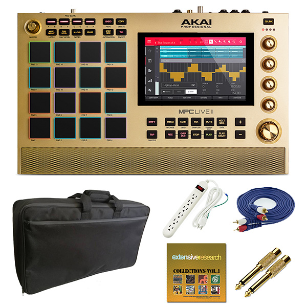 AKAI(アカイ) ／ MPC Live II Gold [スタンドアローン型MPC] 充電式バッテリー・スピ… の激安通販 |  ミュージックハウスフレンズ