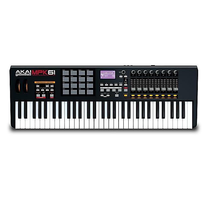 【THE ULTIMATE バンドル(1000ドル相当)プレゼント！-12/31まで】AKAI(アカイ) / MPC KEY 61 - USB/MIDI キーボードコントローラー シンセサイザー MPCパッド搭載