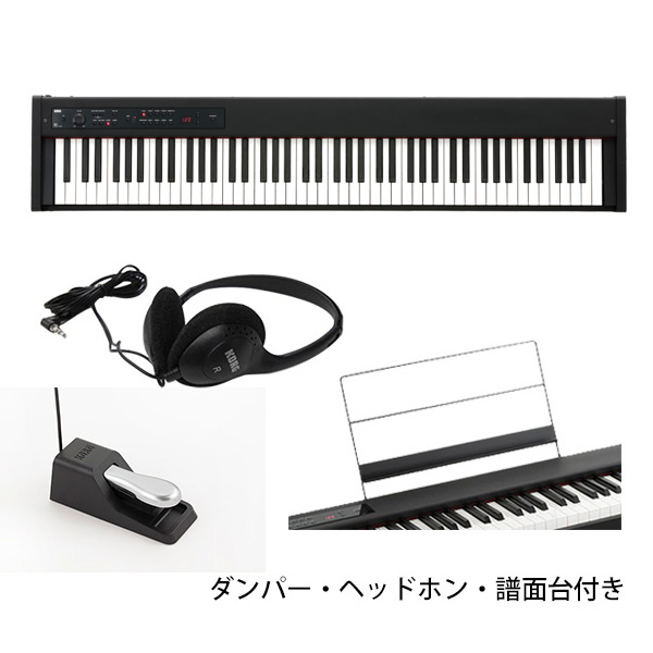 Korg(コルグ) ／ D1 スピーカーレス デジタルピアノ 【譜面立て