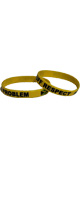 ꥳХɡNuff Respect /No Problem Silicone Bracelet YLW顼 / VP RECORDS
