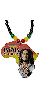 ܥ֡ޡ꡼ եꥫޥåץӡͥå쥹Bob Marley African Map Necklace  / Roots  Culture(롼ĥɥ㡼)