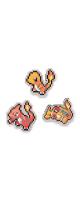 Pokemon Center(ݥ󥻥󥿡 /Charmander, Charmeleon  Charizard Pok mon Pixel Pins (3-Pack)/ ꡡݥ󡡥ҥȥꥶɡꥶɥ󡡥ԥ
