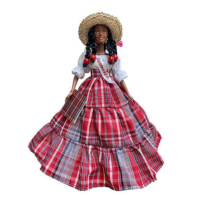 ジャマイカ美女 人形 ドール ジャマイカ伝統衣装 手作り Heritage Queen Doll Is の激安通販 ミュージックハウスフレンズ