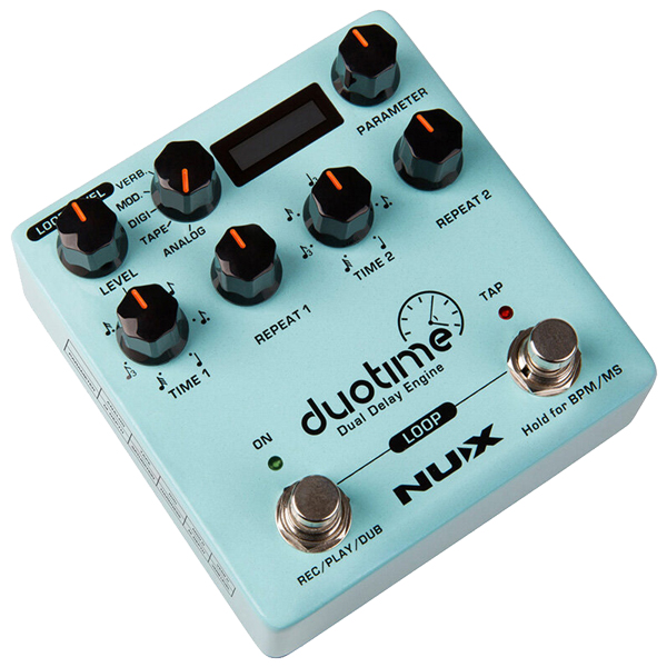 新品】NUX（ニューエックス) ／ Duotime(Dual Delay Engine