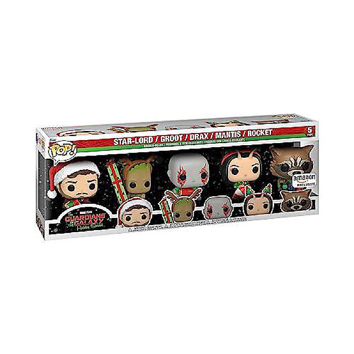 Funko Pop! Marvel Holiday: Guardians of The Galaxy 5 Pack(ファンコポップ マーベ…  の激安通販 | ミュージックハウスフレンズ