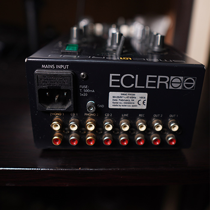 【中古・原状渡し】ECLER／DJミキサー／SMAC PRO20