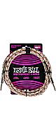 ERNIE BALL(ˡܡ) / P06426 Braided Instrument Cable Straight/Straight 10ft - Emerald Argyle / Ԥ߾夲֥