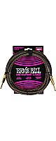 ERNIE BALL(ˡܡ) / P06428 Braided Instrument Cable Straight/Straight 10ft - Pay Dirt / Ԥ߾夲֥