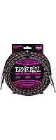 ERNIE BALL(ˡܡ) / P06431 Braided Instrument Cable Straight/Straight 18ft - Purple Python / Ԥ߾夲֥