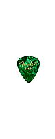 FENDER ( ե )  / Premium Celluloid 351 Shape Pick Thin Green Moto