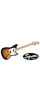 SQUIER ( 磻 )  / Sonic Mustang Maple-FB White-PG 2-Color Sunburst