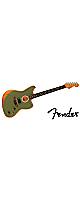 FENDER ( ե )  / Acoustasonic Player Jazzmaster Rosewood Antique Olive